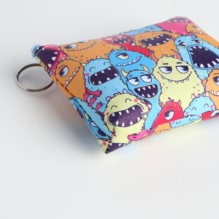 Кошелёк детский на молнии &laquo;Выбражулька&raquo;, цвет разноцветный