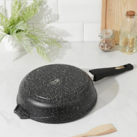 Сковорода &laquo;Гранит Black&raquo; Induction Pro, d=26 см, съёмная ручка, антипригарное покрытие, чёрный