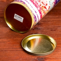 Новый год. Подарочная коробка, тубус под бутылку &laquo;Новый Год&raquo; 120х345мм (325 мм внутр. высота).