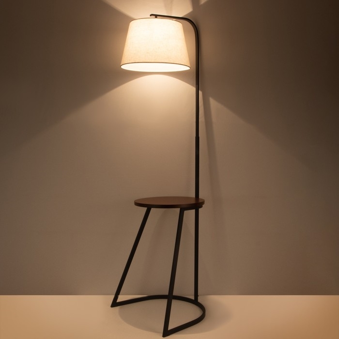 Торшер 19035/1 E27 40Вт черный 45х45х170 см