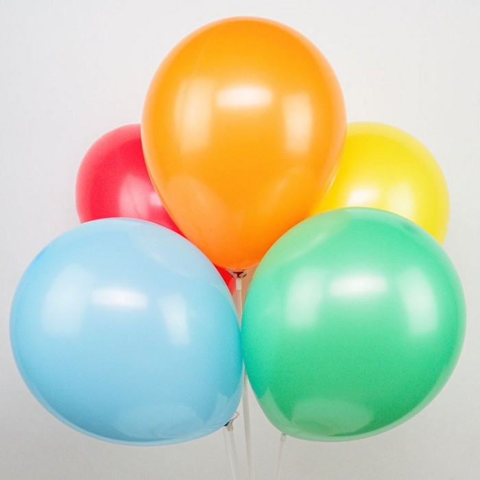 Шар латексный 14 Шар латексный 14", пастель, набор 50 шт., МИКС