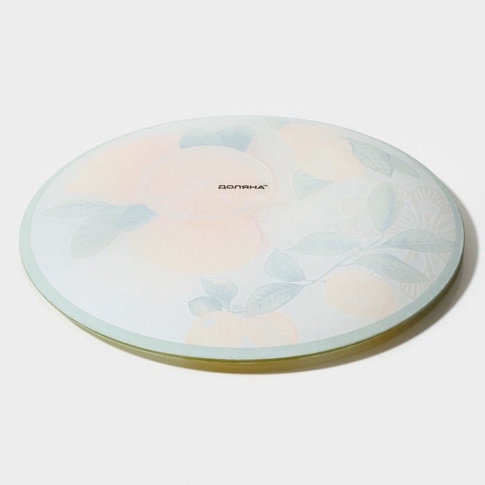 Тарелка стеклянная Доляна &laquo;Дольче&raquo;, d=20 см