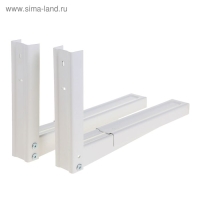 Кронштейн Trone С 3, для микроволновой печи, регулируемый, до 40 кг, 300-500 мм, белый Кронштейн Trone С 3, для микроволновой печи, регулируемый, до 40 кг, 300-500 мм, белый