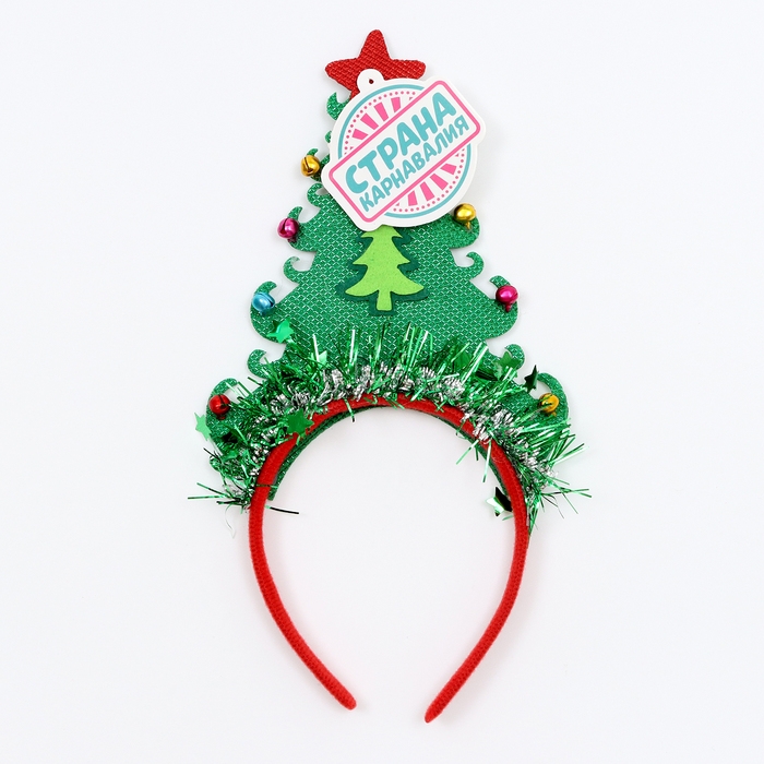 Новый год! Карнавальный ободок "Ёлочка"