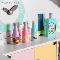 Игровой набор &laquo;Кухонный модуль &laquo;Счастье&raquo;&raquo; с деревянной посудой