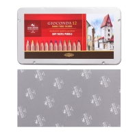 Пастель сухая в карандаше набор 12 цветов, Koh-I-Noor 8827 Soft GIOCONDA Пастель сухая в карандаше набор 12 цветов, Koh-I-Noor 8827 Soft GIOCONDA