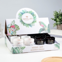 Свеча ароматическая в стакане "Aroma Art", английская груша и фрезия Свеча ароматическая в стакане "Aroma Art", английская груша и фрезия