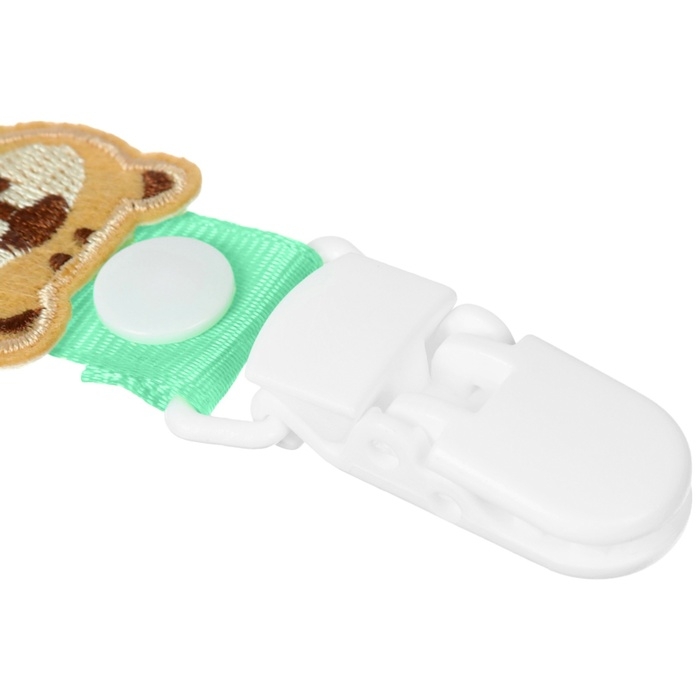 Держатель для соски - пустышки «Мишутка», на ленте Держатель для соски - пустышки «Мишутка», на ленте