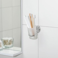 Стакан стеклянный матовый Штольц St&ouml;lz &laquo;Шарм&raquo;, с держателем