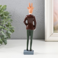 Сувенир полистоун "Козёл в костюме" Сувенир полистоун "Козёл в костюме"