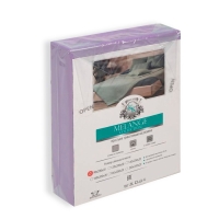 Простыня на резинке &laquo;Купу-купу&raquo;, 80х200х20 см, сиреневый, трикотаж