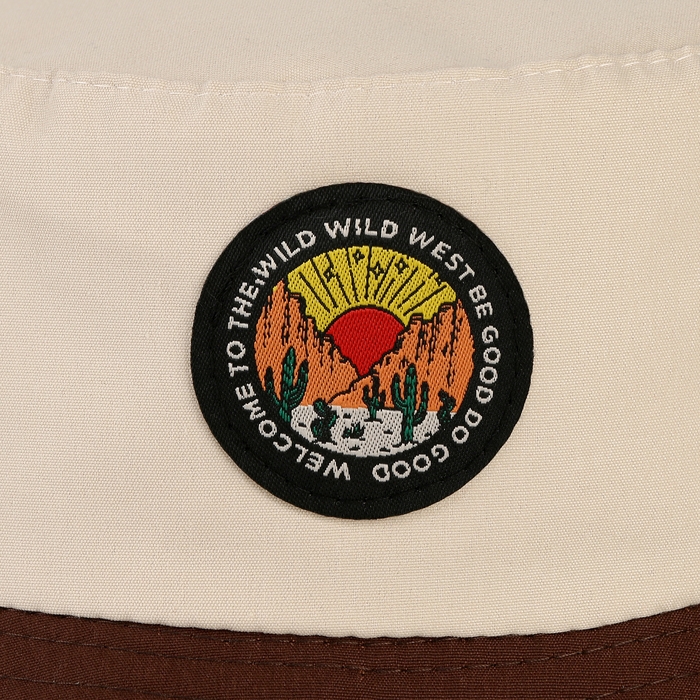 Панама детская для мальчика &laquo;Дикий мир&raquo;, цвет бежевый, р-р 54