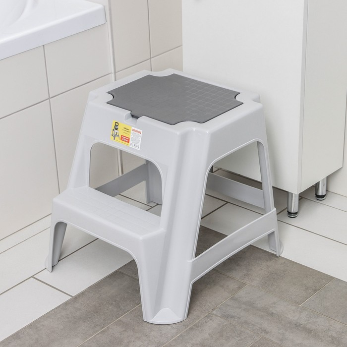 Табурет со ступенькой и ящиком &laquo;Вольф&raquo;, цвет микс