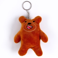 Брелок «Мишка», 10 см, цвета МИКС Брелок «Мишка», 10 см, цвета МИКС