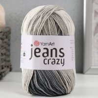 Пряжа "Jeans crazy" 55% хлопок, 45% акрил 160м/50гр (8204 принт) Пряжа "Jeans crazy" 55% хлопок, 45% акрил 160м/50гр (8204 принт)