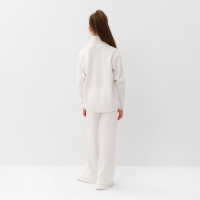 Костюм вязаный детский (Свитер и брюки) MINAKU, цвет молочный, рост 98 см Костюм вязаный детский (Свитер и брюки) MINAKU, цвет молочный, рост 98 см