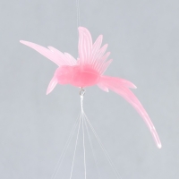 Музыка ветра пластик "Колибри" 4 трубки 7 птиц 76 см