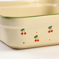 Емкость для запекания "Тетра с крышкой" 1,2л / 10х22х19,5см, кантри Емкость для запекания "Тетра с крышкой" 1,2л / 10х22х19,5см, кантри