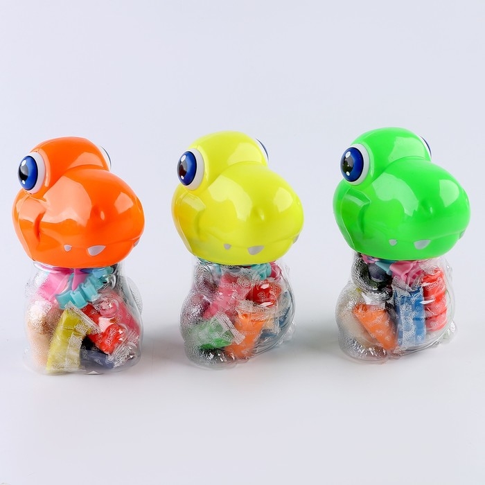 Тесто для лепки &laquo;Дракон&raquo; 12 цветов по 12,5 г, 3 формы, цвета МИКС