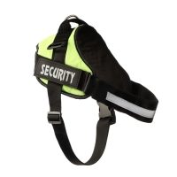 Шлейка К9 мягкая светоотражающая, размер ХХL, ОГ 95-110 см, вес 40-70 кг, салатовая Шлейка К9 мягкая светоотражающая, размер ХХL, ОГ 95-110 см, вес 40-70 кг, салатовая