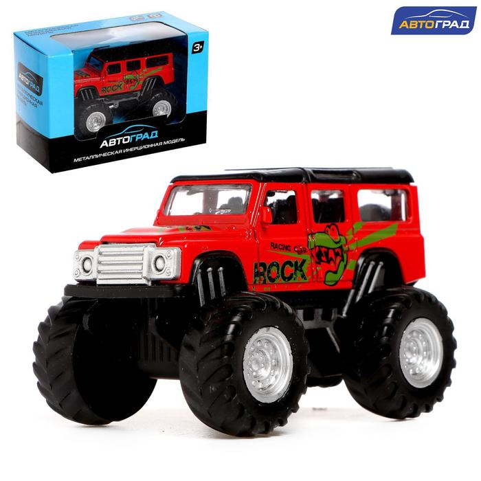 Машина металлическая &laquo;Биг-фут&raquo;, инерционная, МИКС