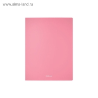 Папка на 4 кольцах А4, ErichKrause Matt Pastel, 24 мм, 600 мкм, матовая, 4 вида, микс