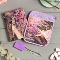 Набор подарочный &laquo;Пусть мечты исполнятся&raquo; прихватка-карман, полотенце, лопатка