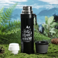 Термос с карабином &laquo;Горы&raquo;, 500 мл, сохраняет тепло 14 ч