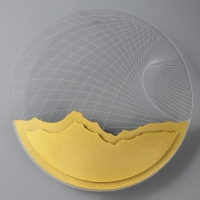 Бра "Планета" LED 20Вт 4000К золото 24х24х4 см Бра "Планета" LED 20Вт 4000К золото 24х24х4 см