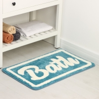 Коврик для ванной и туалета SAVANNA &laquo;Bath&raquo;, 50&times;80 см, цвет голубой