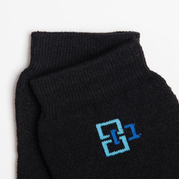 Носки детские махровые, цвет чёрный, размер 20 Носки детские махровые, цвет чёрный, размер 20