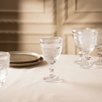 Набор бокалов для вина стеклянный SL Home «Ларго», 300 мл, 9×17 см, цвет прозрачный Набор бокалов для вина стеклянный SL Home «Ларго», 300 мл, 9×17 см, цвет прозрачный