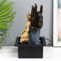 Фонтан настольный от сети "Будда " 35х25х20 см Фонтан настольный от сети "Будда " 35х25х20 см