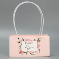 Пакет для цветов For you dear , 24 х 12 х 12 см Пакет для цветов For you dear , 24 х 12 х 12 см