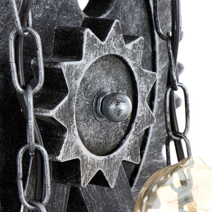 Люстра "Джеймас" 8хЕ27 черный 44х36х BayerLux