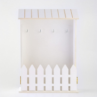 Ключница настенная &laquo;Белая&raquo;, 22,5 х 30,5 х 5,7 см.