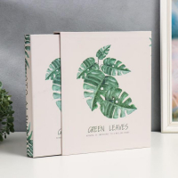 Фотоальбом на 200 фото 13х18 в коробке "Пальмовые листья" 25,8х31х5,5 см Фотоальбом на 200 фото 13х18 в коробке "Пальмовые листья" 25,8х31х5,5 см
