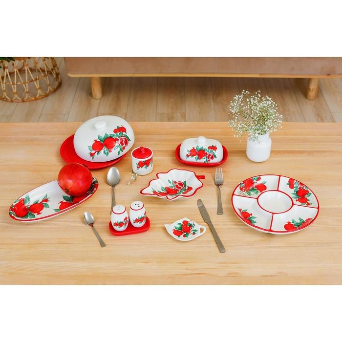 Сахарница Доляна &laquo;Гранат&raquo;, 150 мл, d=7 см