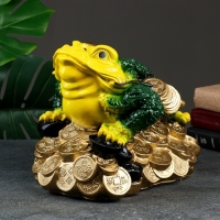 Копилка "Жаба большая на деньгах" 26х32х22см Копилка "Жаба большая на деньгах" 26х32х22см