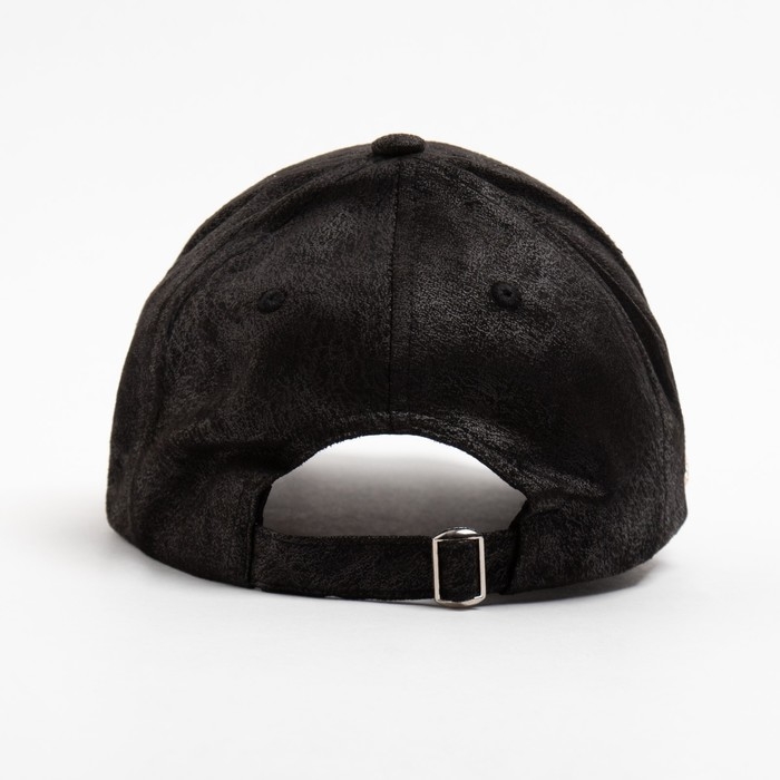 Бейсболка женская MINAKU с цепью цвет чёрный , размер 56-58 Бейсболка женская MINAKU с цепью цвет чёрный , размер 56-58