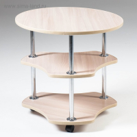 Стол журнальный Вико 60, Ясень шимо светлый Стол журнальный Вико 60, Ясень шимо светлый