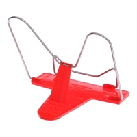 Подставка для книг Calligrata "ПРЕСТИЖ", с пластмассовым упором, европодвес, красная Подставка для книг Calligrata "ПРЕСТИЖ", с пластмассовым упором, европодвес, красная