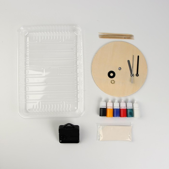 Рисование на воде: эбру «Круглые часы» Рисование на воде: эбру «Круглые часы»