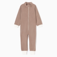 Комбинезон детский, цвет коричневый, рост 92 см