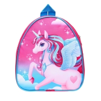 Деткий рюкзак с блокнотом &laquo;Единорожка&raquo;, 23х20,5 см