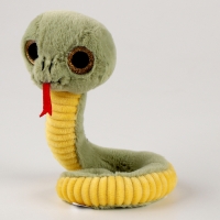 Мягкая новогодняя игрушка &laquo;Змея&raquo;, зелёный