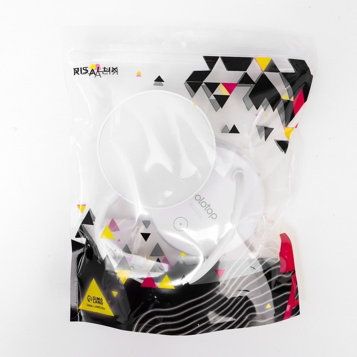 Настольная лампа Настольная лампа "Регли" LED 8Вт USB АКБ белый 9,5х15х26 см RISALUX