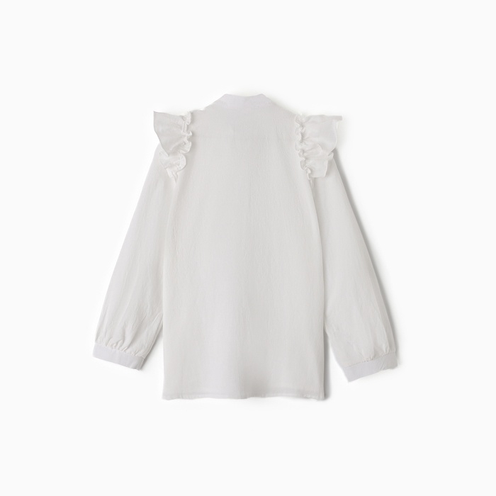 Блузка для девочки MINAKU, цвет белый, рост 140 см