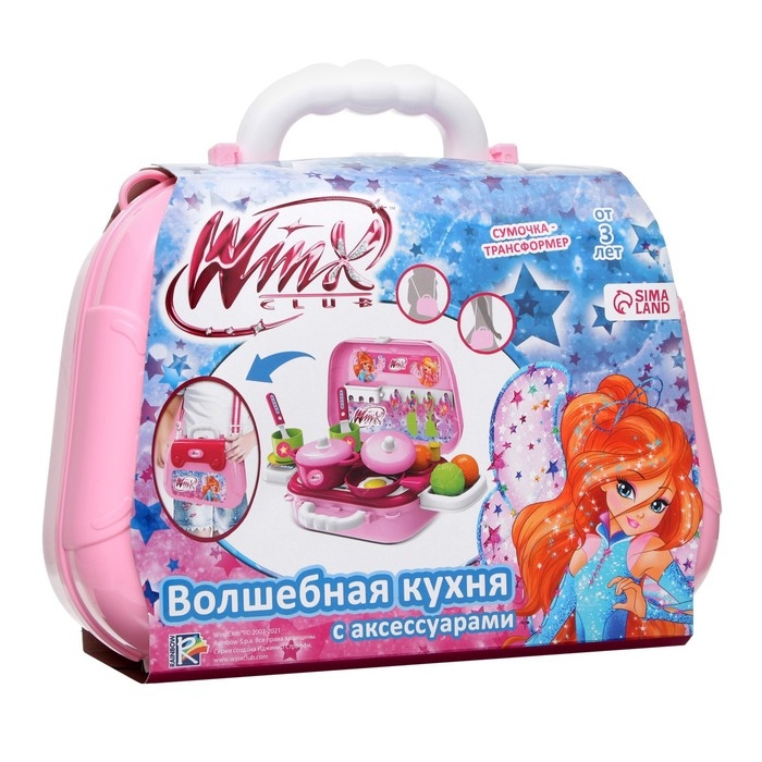 Игровой набор в сумке &laquo;Волшебная кухня&raquo;, WINX, с аксессуарами