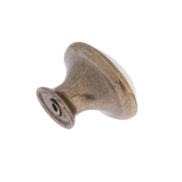 Ручка кнопка ТУНДРА РК023AB, цвет бронза Ручка кнопка ТУНДРА РК023AB, цвет бронза